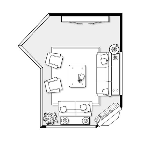 Client Floor Plan - Open TV room