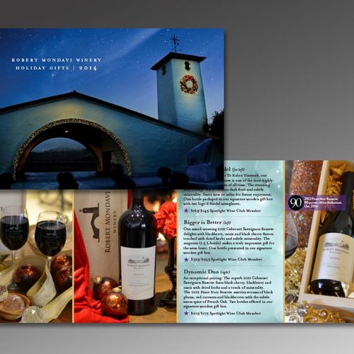 Mondavi Winery 2014 Holiday Catalog
