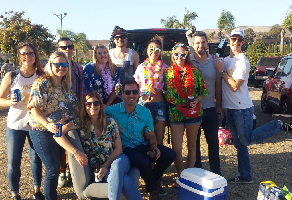 Our Jimmy Buffett concert group 2017 