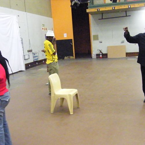 Theater Workshop at SABC television studio's - Joh