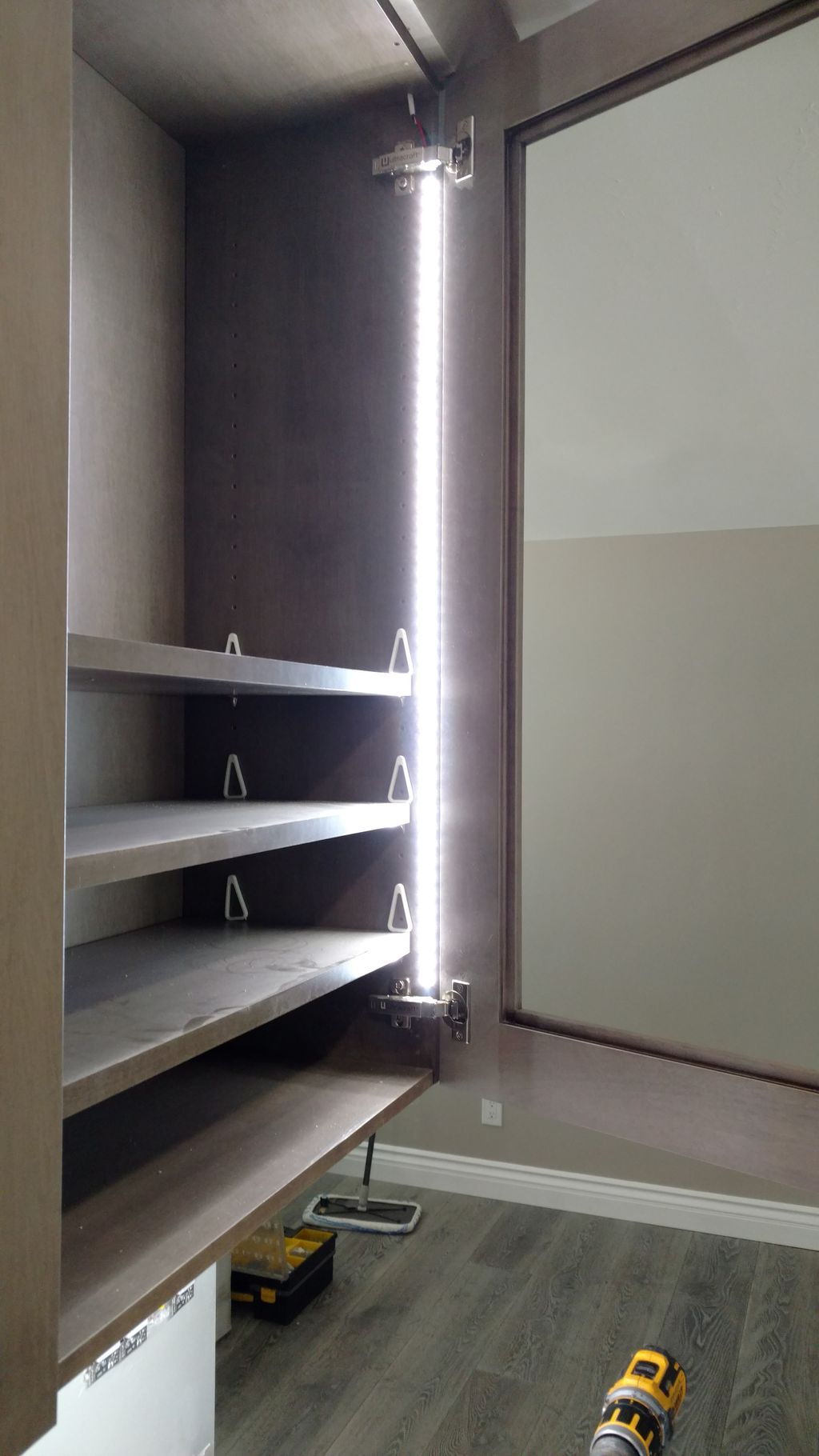 Custom lighting inside cabs