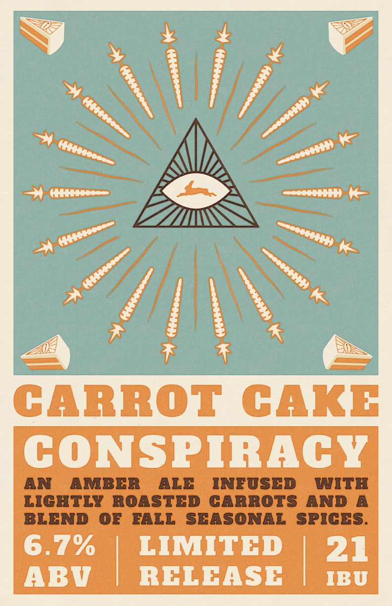 Beer release poster for Jailbreak Brewing Company