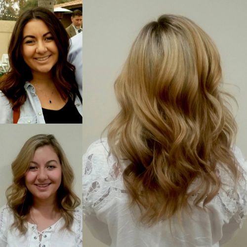 Brunette to Blonde on this beauty! Ana has been co