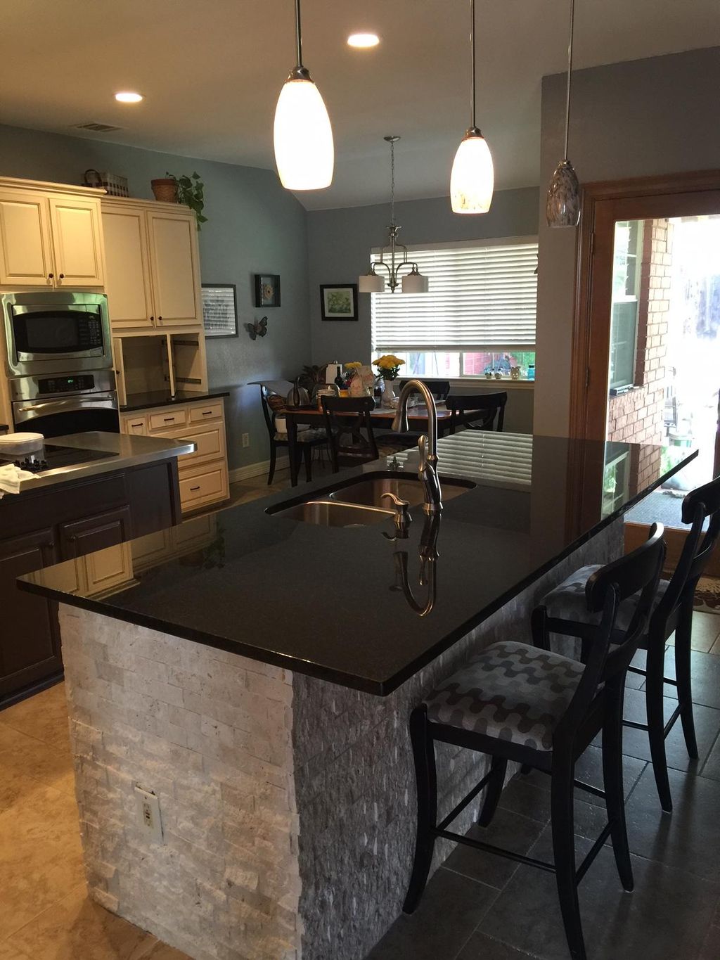 3cm GraniteAbsolute Black Island