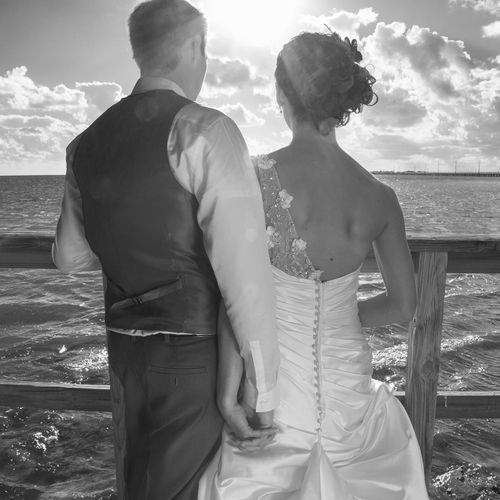 Taylor and Anna's wedding in Big Pine Key, FL, 201