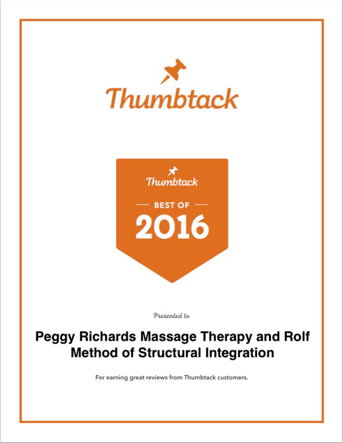 Badge Award from Thumbtack