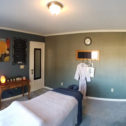 A look at our Massage Studio in Milford, Delaware.