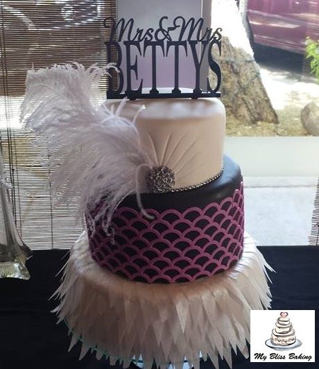 Great Gatsby Wedding Cake