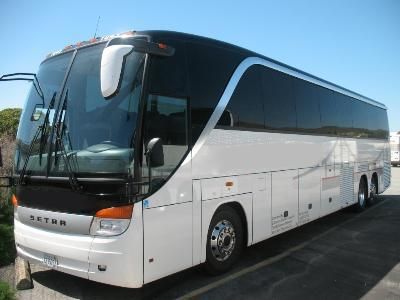 This is our large 56 passenger motor coach ready t