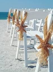 Intimate beach wedding.