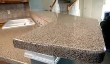 All counter top surfaces