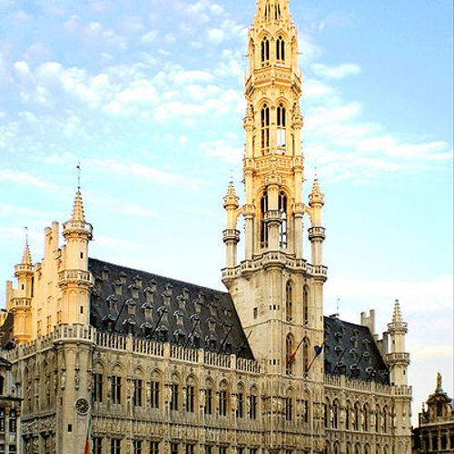 Hôtel de Ville in Brussels, Belgium.  Spent 8 wond