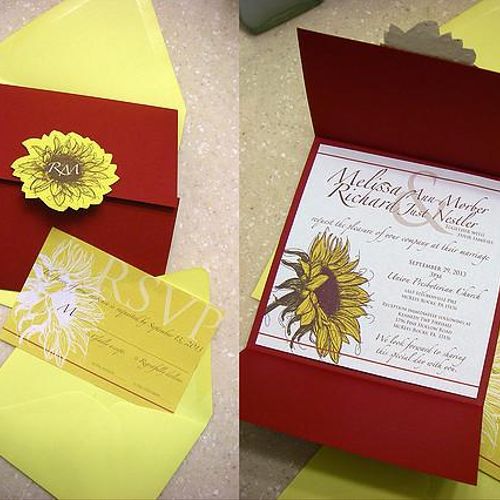 Hand-made invitation design and production