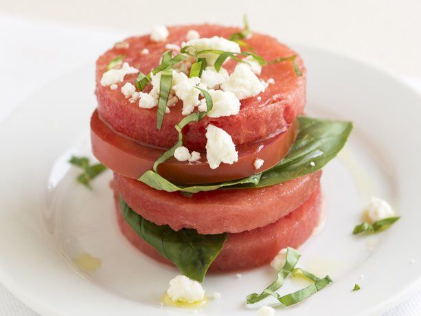 Watermelon and Feta salad