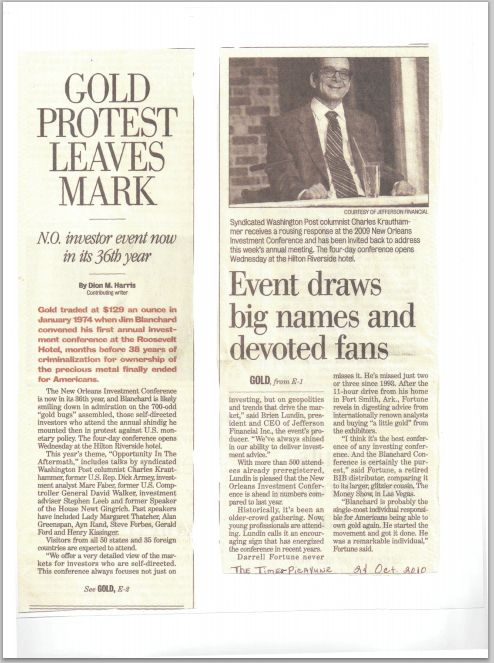 Business newswriting. The Times-Picayune, New Orle