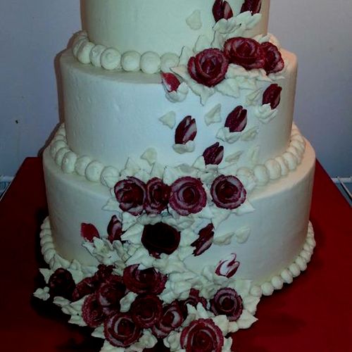 Lovely wedding cake