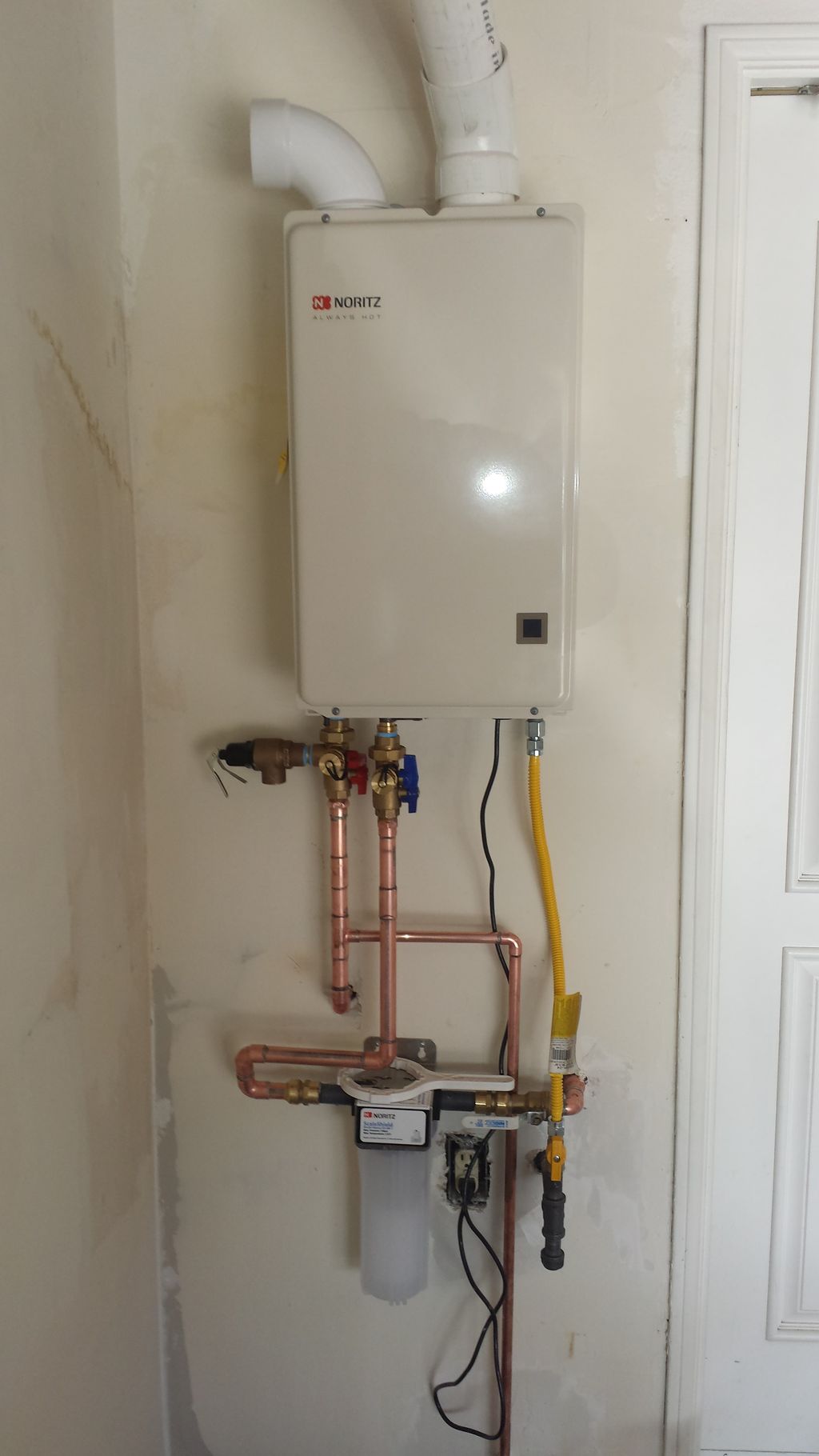 Tank less water heater