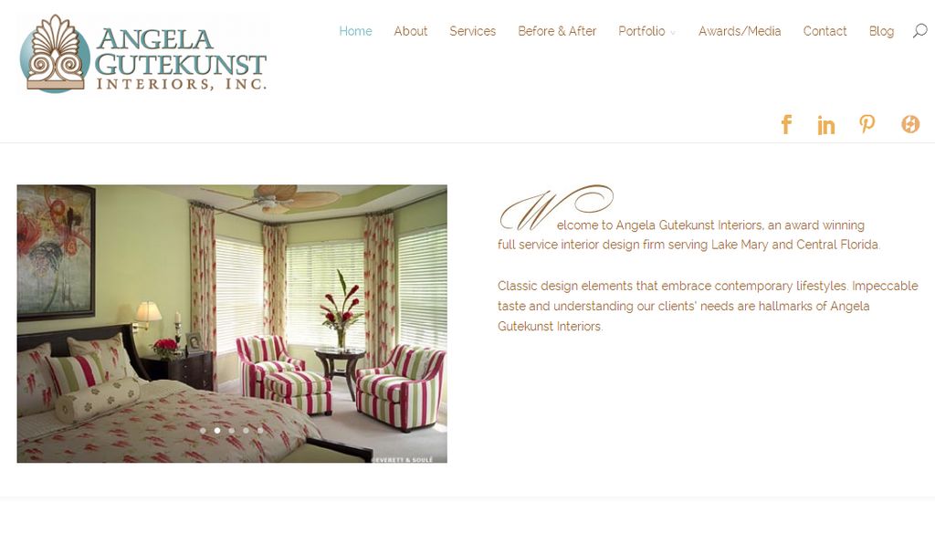 Angela Gutekunst Interiors an award winning full s