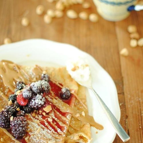 Peanut Butter and berries