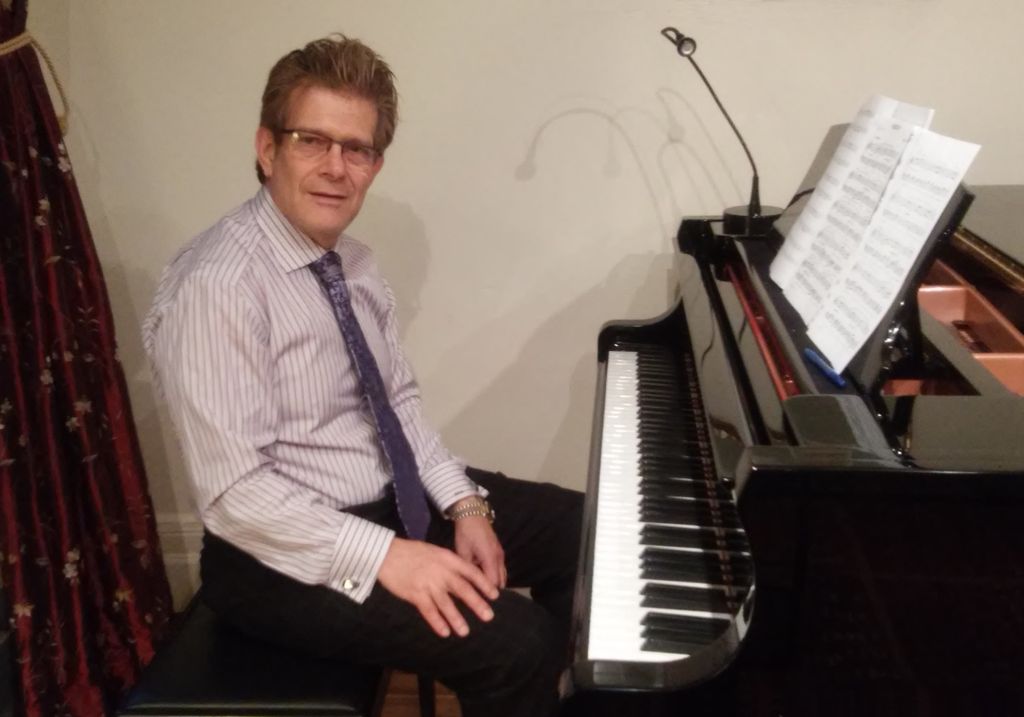Allan is a beginner piano student
