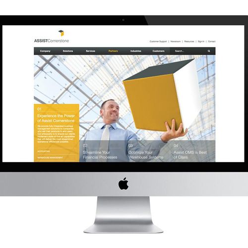 Corporate Website Design, messaging, content creat