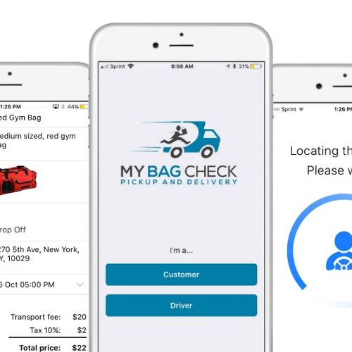 On demand pickup/delivery app "Uber for your lugga
