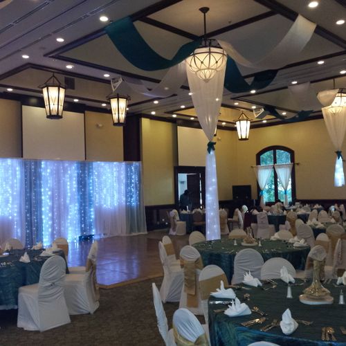 Ceiling Decor and Special Back Drop