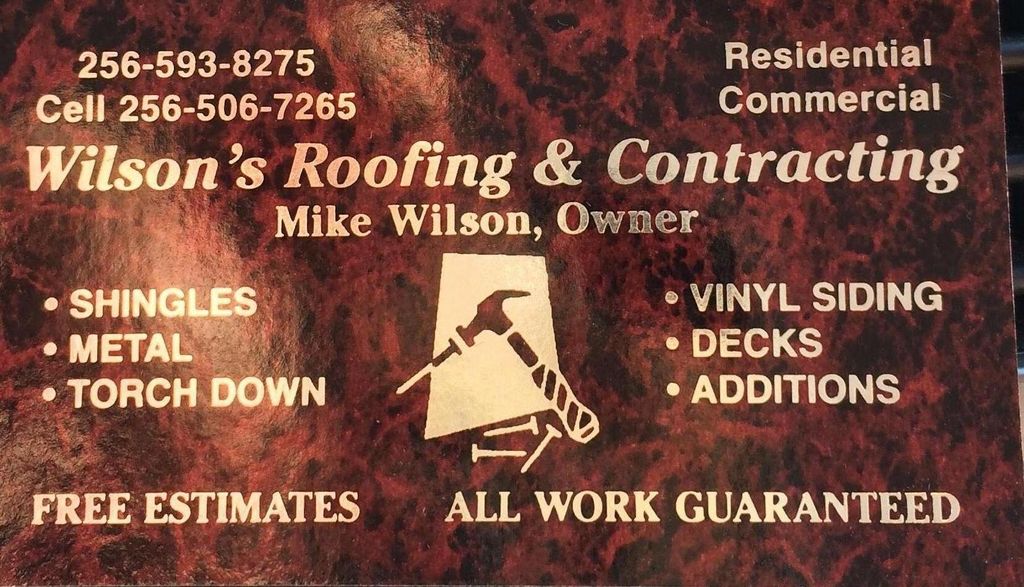 Wilson's Roofing And Contracting