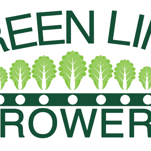Green Line Growers Logo Design 2015