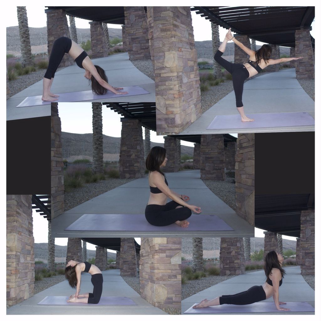 One of my clinet, Stella,her yoga progress from da