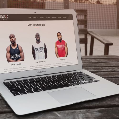 E-Commerce Website for Tailored Fitness