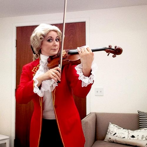 This Halloween, Mozart came to visit!