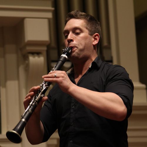 Clarinet/Saxophone instructor, James Duncan. Maste