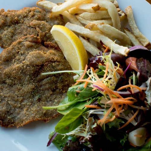 MILANESA - one of our specialties. Two certified a