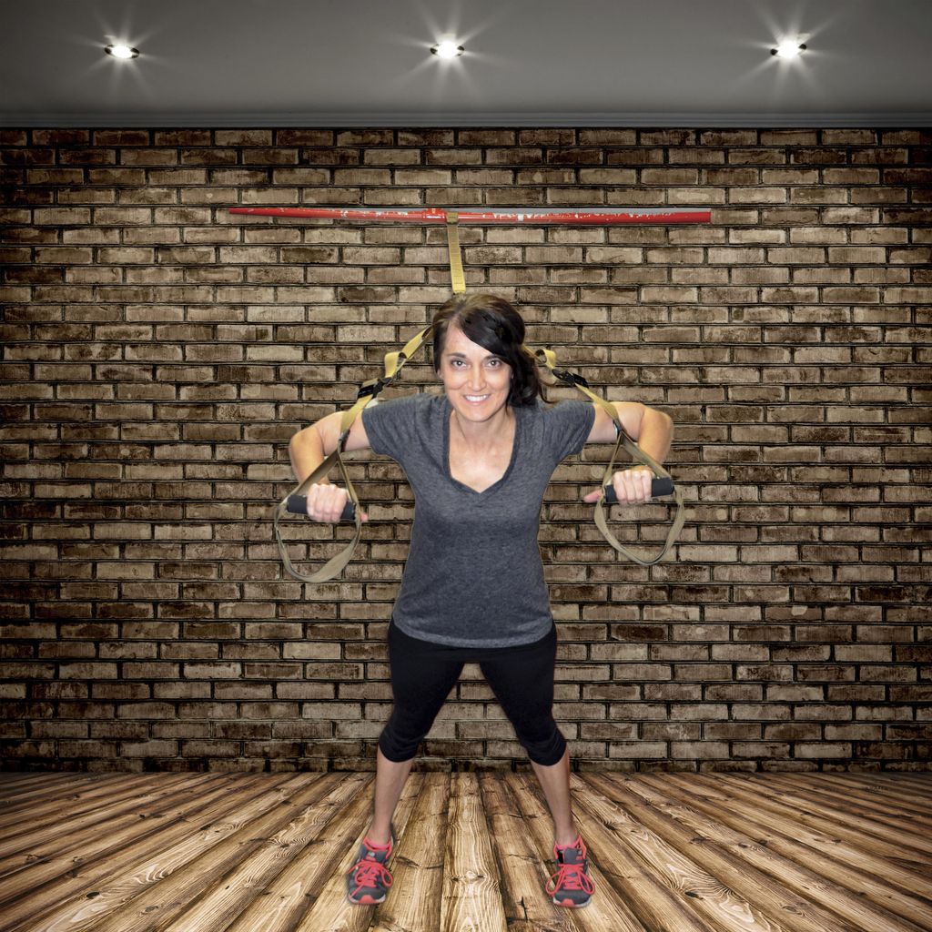 A happy SoFlo PT client getting fit.