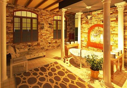 Bathroom Concept Design
(Rendering)