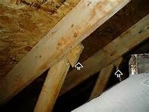 Cut attic trusses for AC ducts - structural proble
