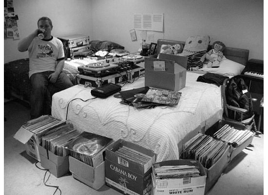 This was my bedroom growing up at my parent's plac