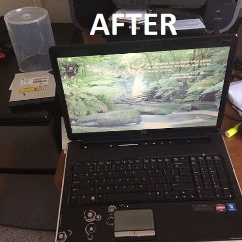 laptop repair continued