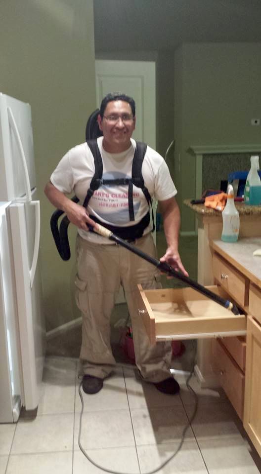 Cleaning a condo in Sammamish at 11:00 pm, next da
