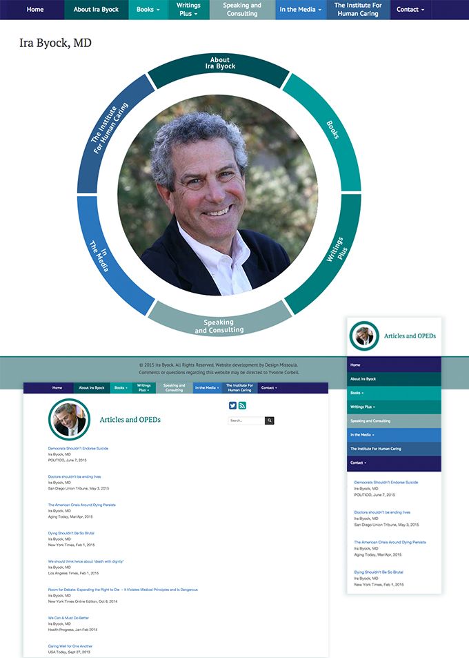 Dr. Ira Byock is a leading palliative care physici