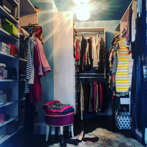 An edited closet is a functional closet!