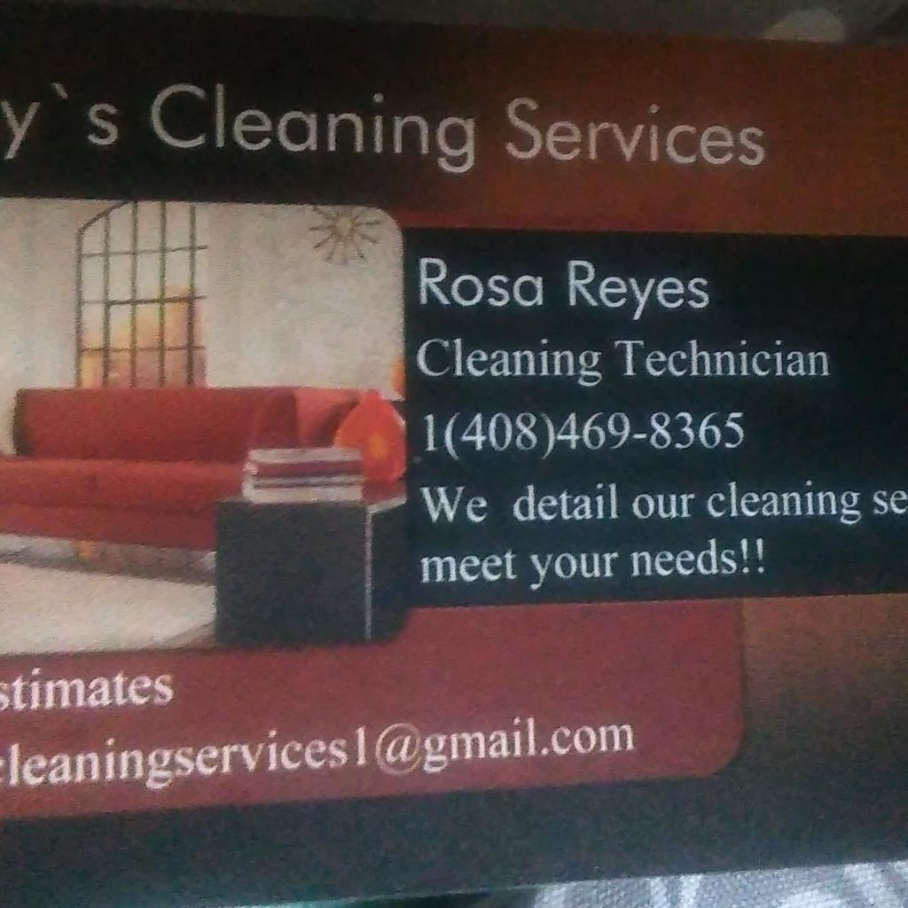 Rosy's cleaning service