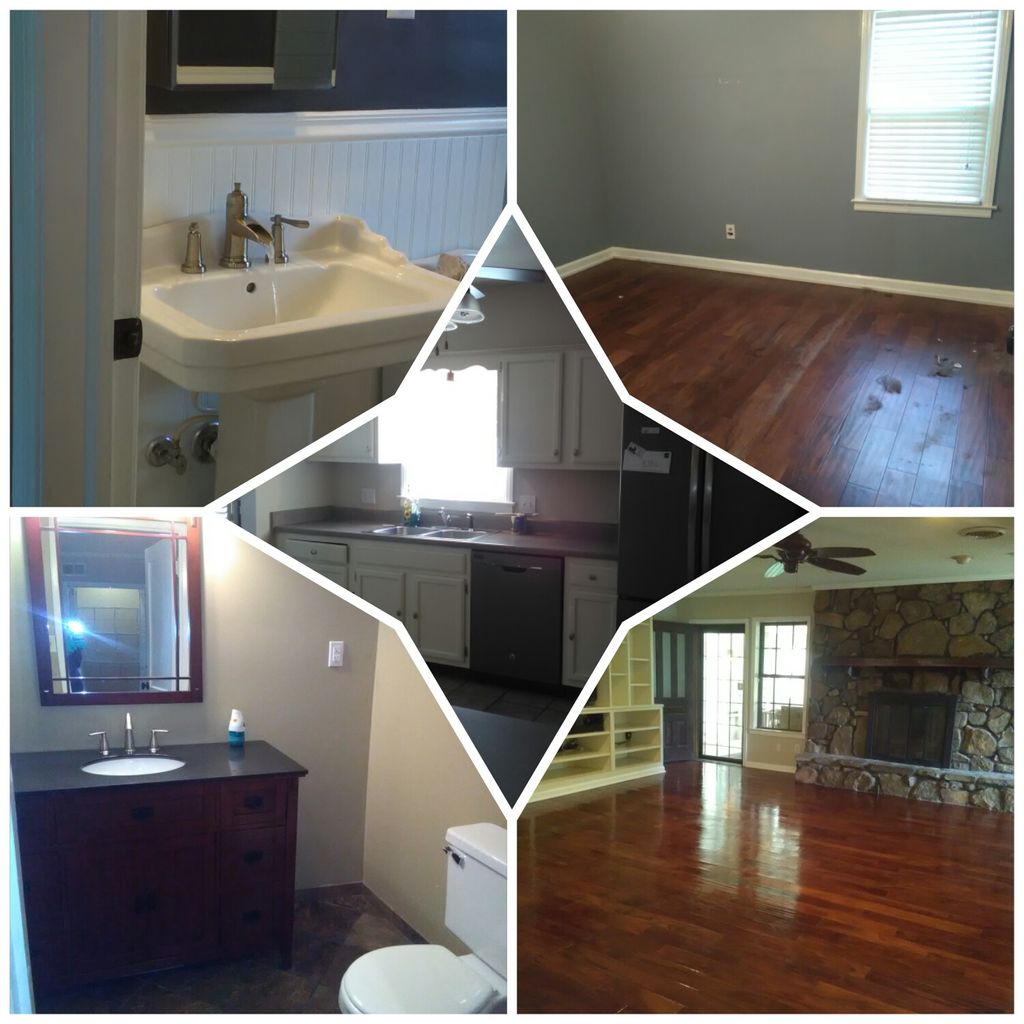 2ba, kitchen, living room