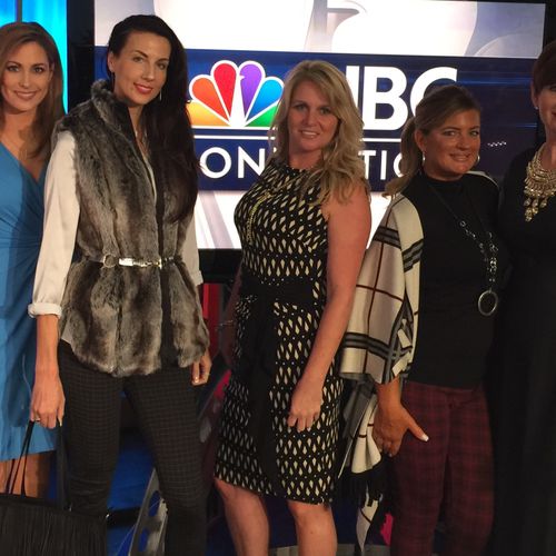 NBC CT TV fashion segment on Fall trends.