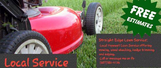 Straighter edge lawn service