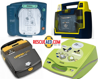 We offer a complete line of AEDs and First Aid Pro
