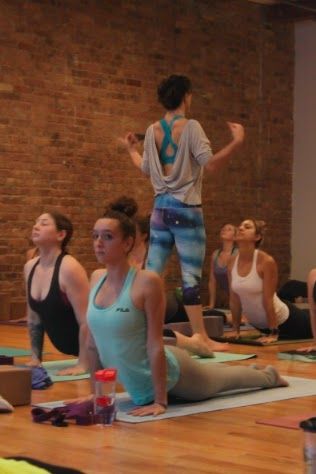 Yoga Loft Chicago 2014 Heart-opening workshop Spri