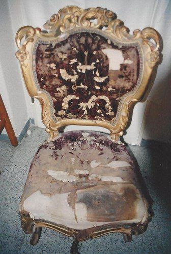 Restoration & Upholstery (before)