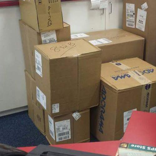 Shipping and delivery of packages.